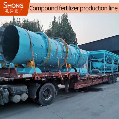 2-4mm NPK Fertilizer Production Line with Dry Process Technology and 30% Organic Matter Content