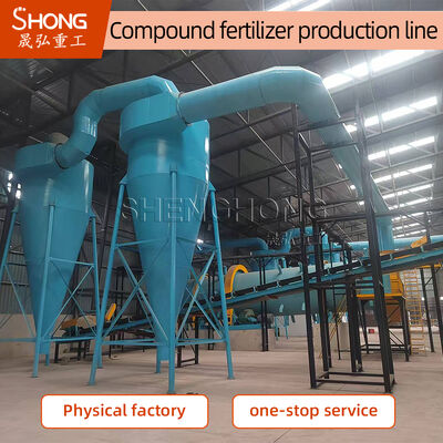 20000T/Year Capacity NPK Fertilizer Production Line for Chemical Powder Raw Material with 5t/h Processing Capacity