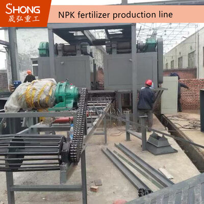 10,000–30,000 TPY Non-Drying Dry Powder NPK Fertilizer Production Line with Rotary Drum Granulation