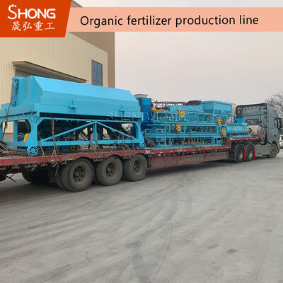 Organic Fertilizer Production Line with Low Energy Consumption, 1-20 Tons/Hour Processing Capacity and Mixing And Stirring Technology