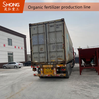 2-5 T/H Capacity Fertilizer Granulator Machine for Organic Fertilizer Production with Carbon Steel or Stainless Steel Construction and No Binder Needed