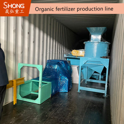 ISO Certified Organic Fertilizer Production Line with 10-12t/h Capacity and >98% Granulation Rate