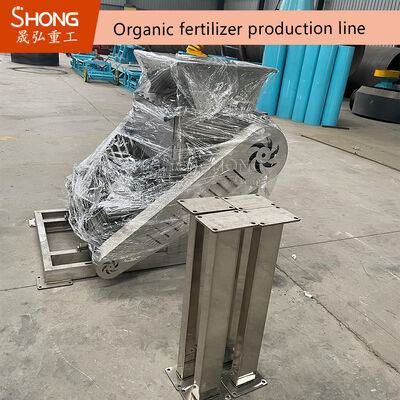 Rotary Dryer Organic Fertilizer Production Line for Chicken Manure with High Humidity Handling and Effective Internal Crushing Mechanism 1-20 Thousand Tons per Year