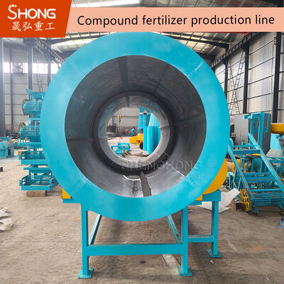 NPK Compound Fertilizer Production Line with Adjustable NPK Ratio 20%-48% and Rotary Drum Steam Granulation for Precision Batching ±0.5%