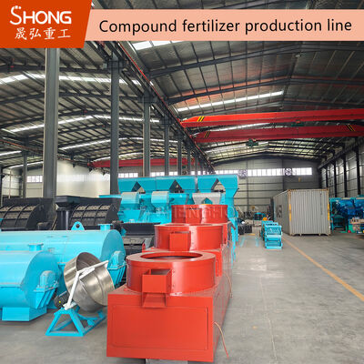 ISO 9001:2015 Certified CE Marking NPK Compound Fertilizer Production Line with 5-30 T/H Capacity