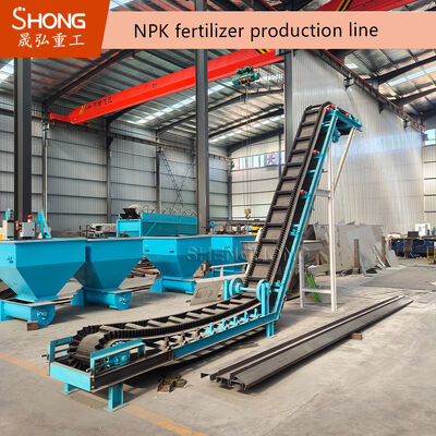 Customized Capacity Compound Fertilizer Production Line with PLC Control and High Nutrient Content ≥90%