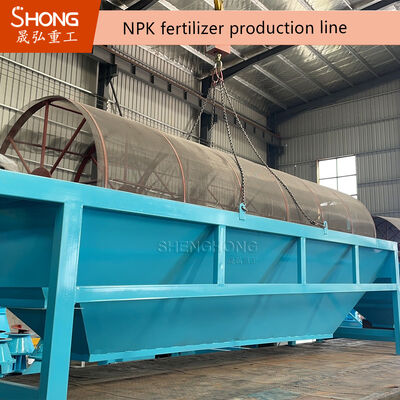Biological & Magnetic Fertilizer Granulation Plant with Room-Temperature Dry Granulation, 1-100 Tons Per Hour Capacity, and Sealed Low-Emission Architecture
