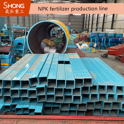 Oval and Irregular Shape NPK Fertilizer Production Line for Customizable Voltage Compound Fertilizer Granulation