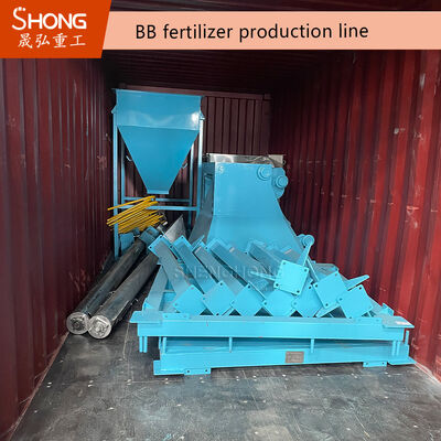 BB Fertilizer Production Line with Automated Control System for Energy Saving and Environmental Protection at 6-12 Tons per Hour