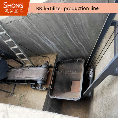 Carbon Steel BB Fertilizer Production Line with 15-20t/h Capacity and High Granulating Rate
