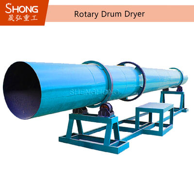 Energy Saving Rotary Drum Dryer 1-50 Ton per Hour Eco Friendly Rotary Dryer for Fertilizer Production