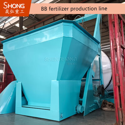 15 T/H High Capacity Wear Resistant BB Fertilizer Production Line Bulk Blending Mixer Machine for Continuous Operation
