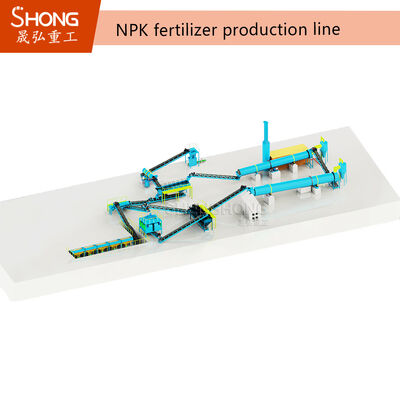 Heavy Duty Abrasion Resistant Double Roller Extrusion Granulator with Replaceable Roller Shell for NPK Fertilizer Plant