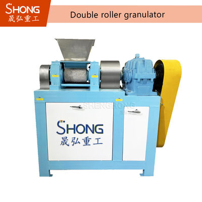 High Pressure Dry Granulation Double Roller Granulator Machine with 1-20 T/H Capacity and No Drying Required